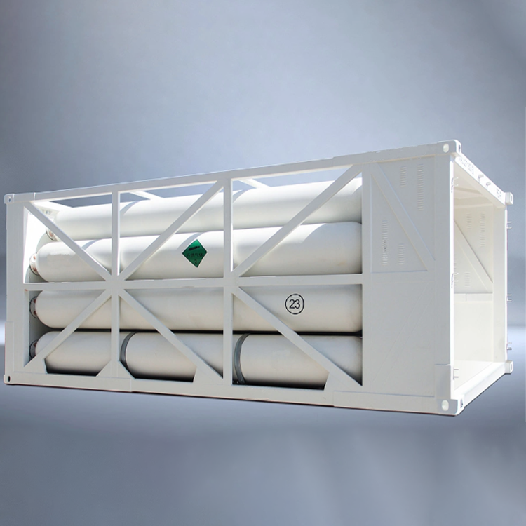 24.5m³ CNG Tube Bundle Cylinders Container Large Capacity High-pressure Gas Transportation Tube 