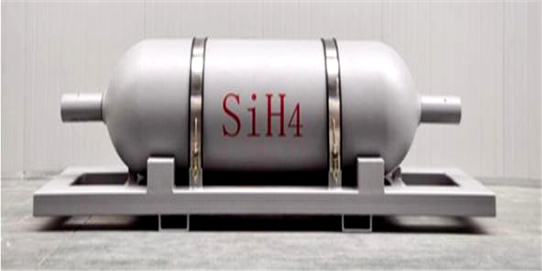 SiH₄ high-purity liquefied gas cylinders