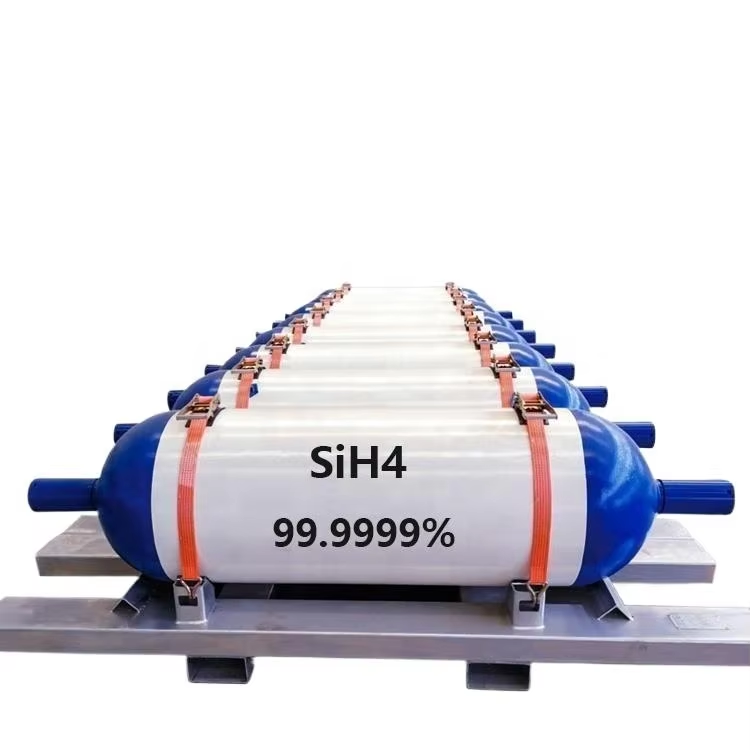 SiH₄ high-purity liquefied gas cylinders