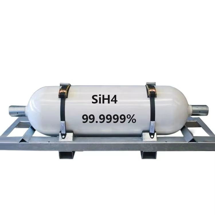 SiH₄ high-purity liquefied gas cylinders