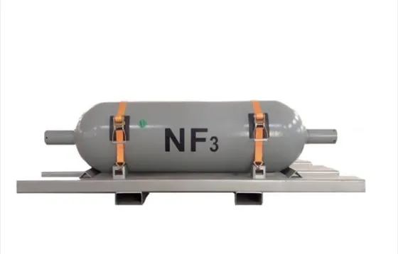 High-purity nitrogen trifluoride (NF₃) gas cylinders