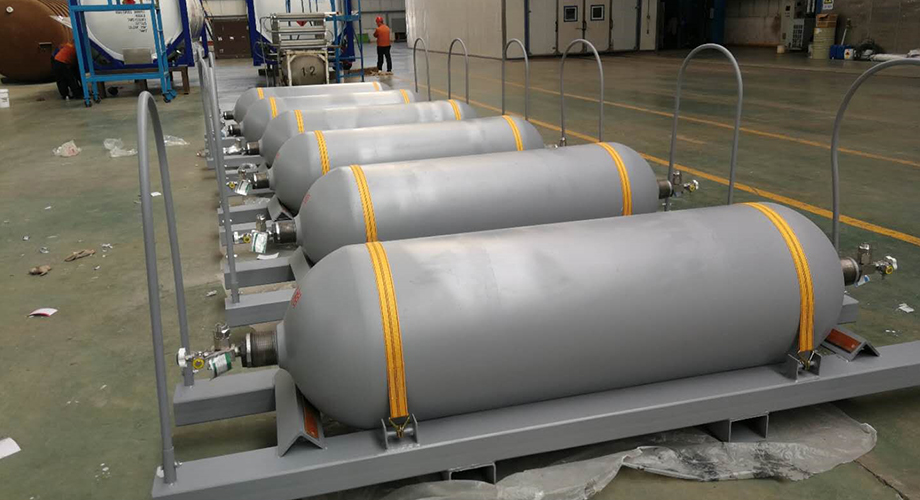 High-purity nitrogen trifluoride (NF₃) gas cylinders