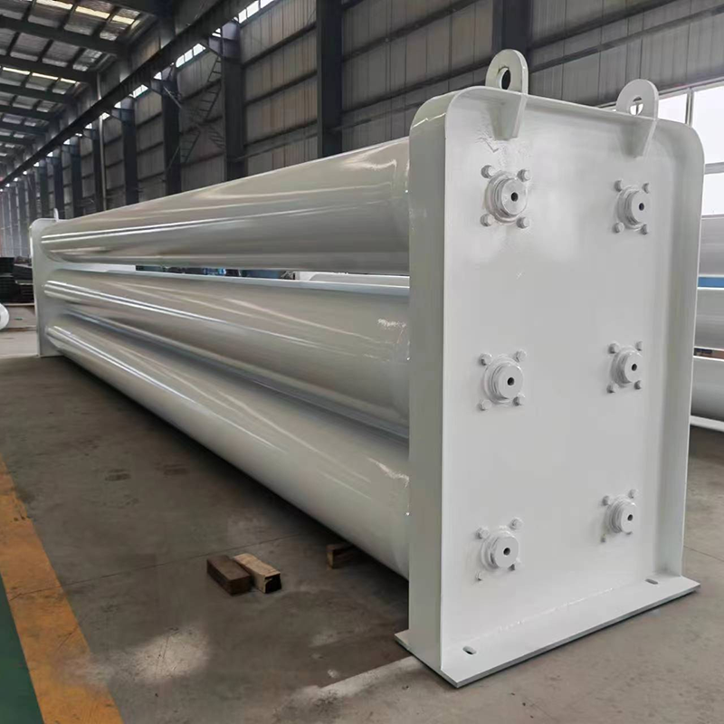 Rein 5/6 tubes CNG gas steel cylinders factory for cng fueling stations tank