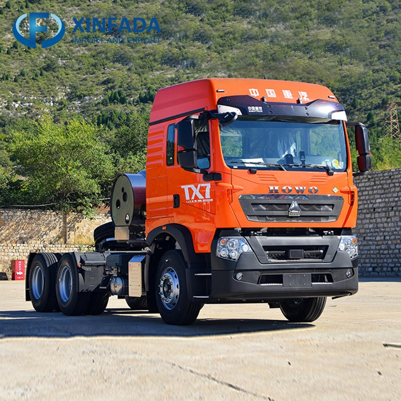 SINOTRUK HOWO TX7 Heavy-Duty Truck  480HP 6x4 Drive LNG Tractor