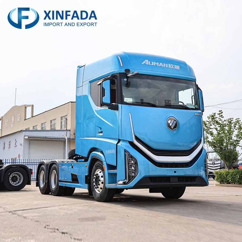 Auman GALAXUS 9 Tractor Truck With ZF 12-Speed Transmission 14.5L Diesel Engine  680 Horsepower  6x4 Drive and AMT Automatic Transmission