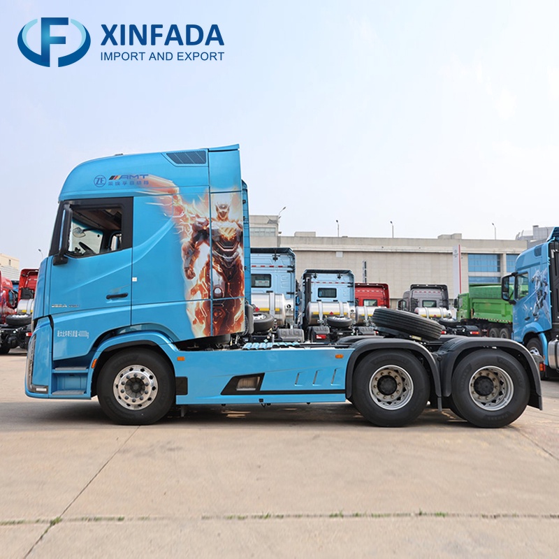 Auman GALAXUS 9 Tractor Truck With ZF 12-Speed Transmission 14.5L Diesel Engine  680 Horsepower  6x4 Drive and AMT Automatic Transmission