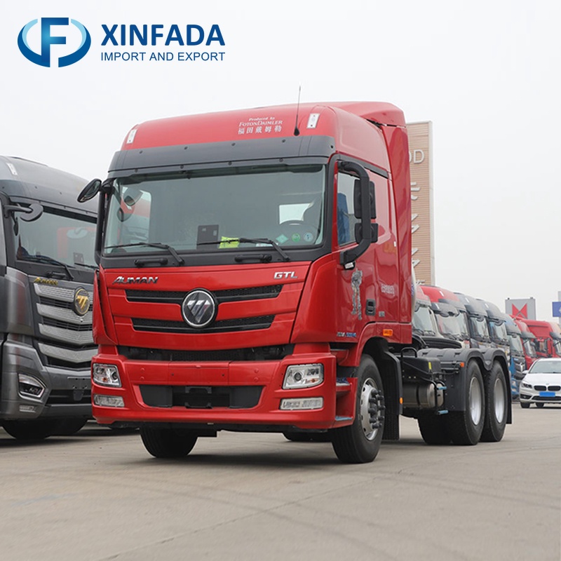 Foton Auman GTL Premium Edition 500 Horsepower 6x4 Drive LNG Tractor Truck
