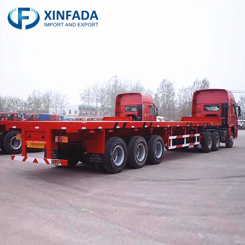 Liangshan Zhongze 13-Meter Flatbed Trailer
