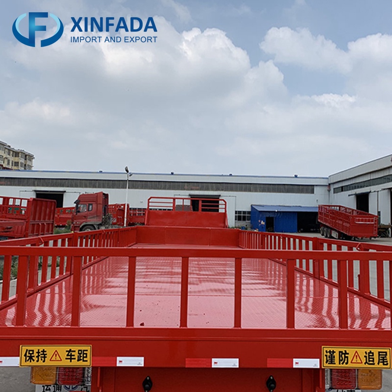 Liangshan Hengtong 13.75-Meter Series Flatbed Semi-Trailer