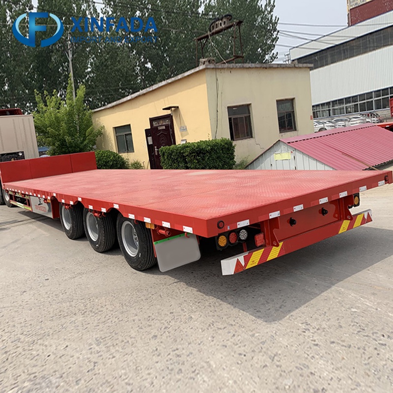 Liangshan Hengtong 13.75-Meter Series Flatbed Semi-Trailer