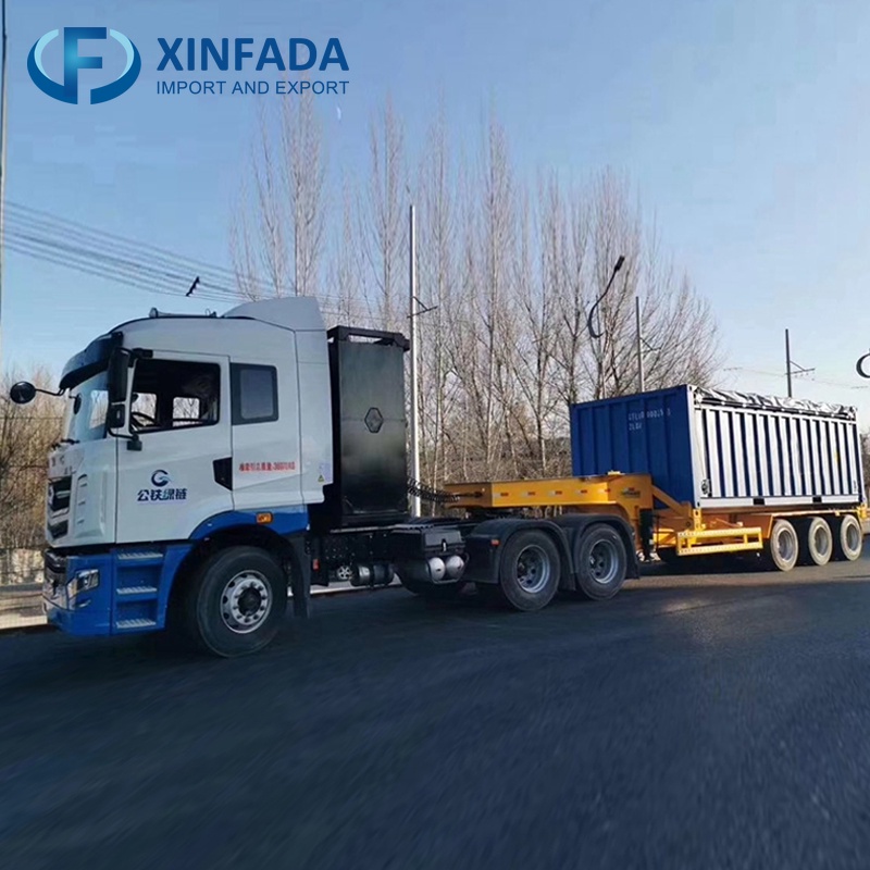 Liangshan Hengtong 20-Foot Container Tipper Semi-Trailer