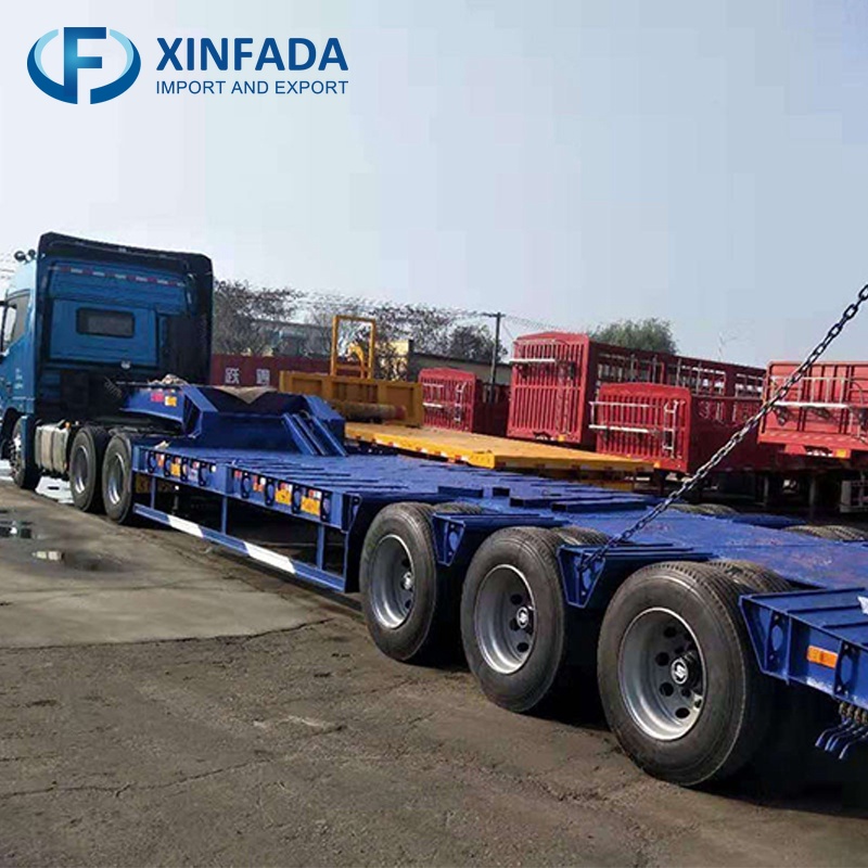Liangshan Yuetong 8-13 Meter Series Flatbed Semi-Trailers
