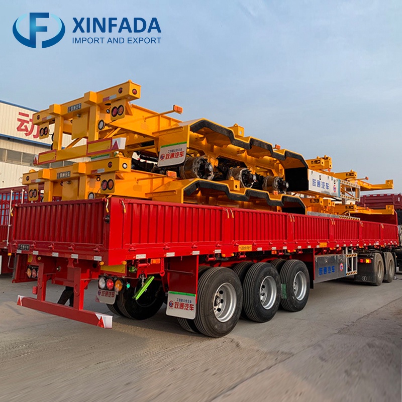 Liangshan Yuetong 20-Foot Skeleton Semi-Trailer