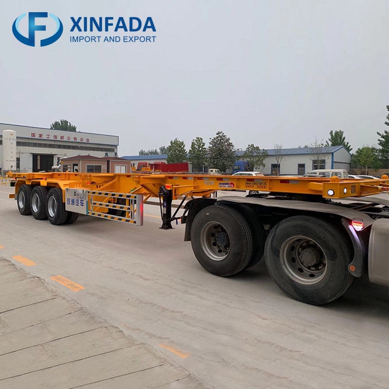 Liangshan Yuetong 20-Foot Skeleton Semi-Trailer