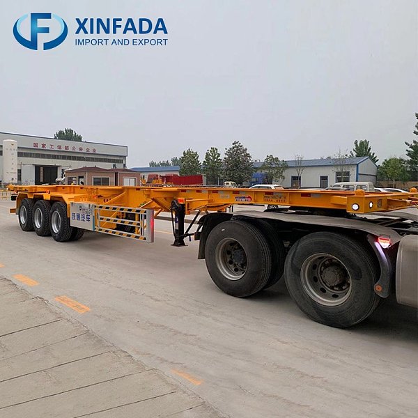 Liangshan Yuetong 20-Foot Skeleton Semi-Trailer