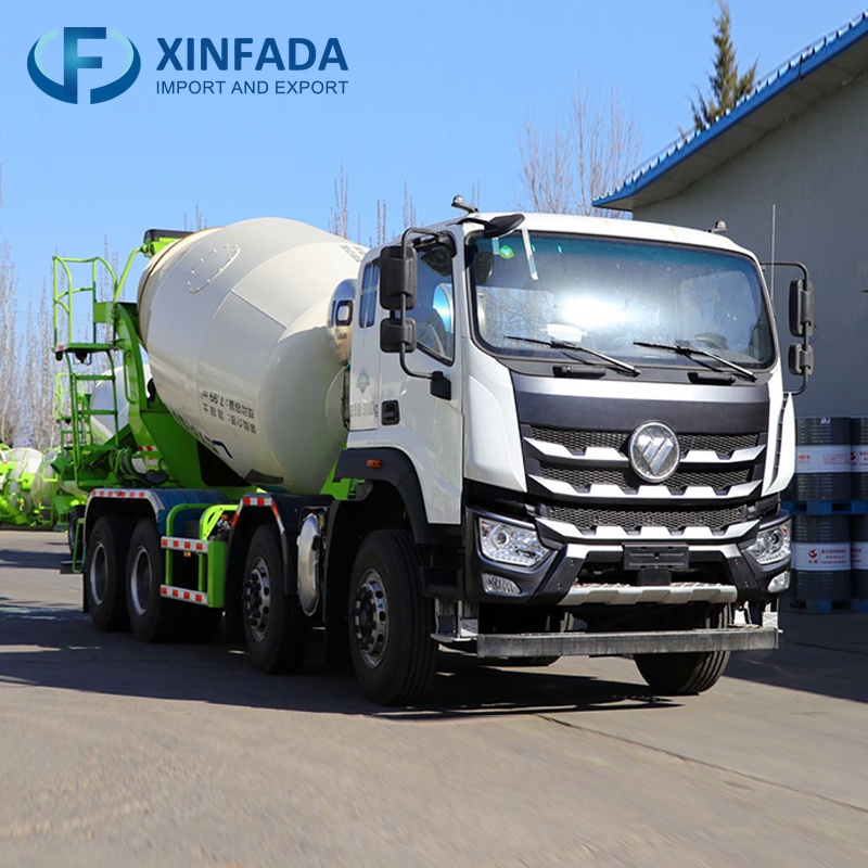 Foton Auman Planetary 350HP 8x4 Drive Concrete Mixer Truck