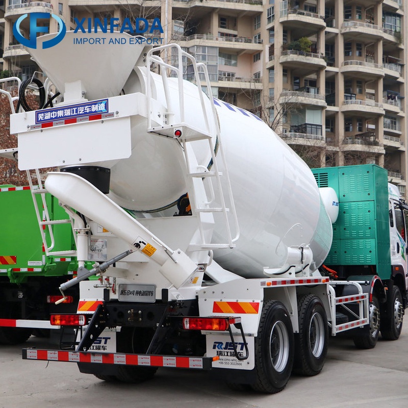 Qingdao Jiefang JK6 8x4 Drive Battery-Swapping Pure Electric Concrete Mixer Truck
