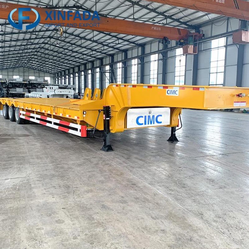 High-Quality Sturdy and Durable Low Flatbed Trailer