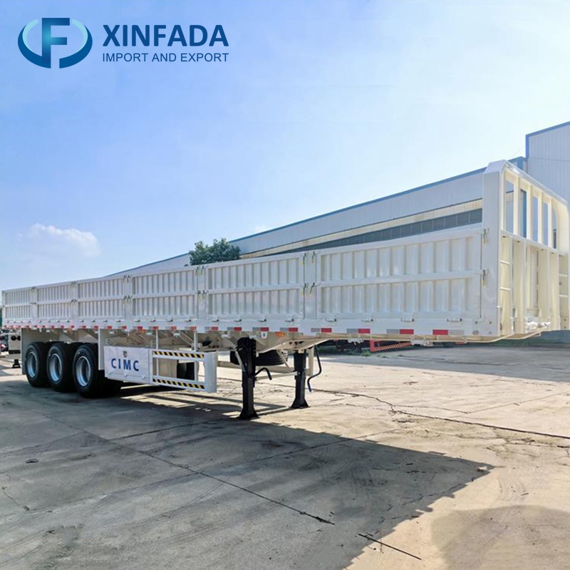 60-ton Sidewall Cargo Trailer