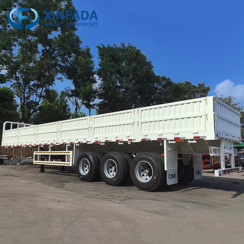 60-ton Sidewall Cargo Trailer
