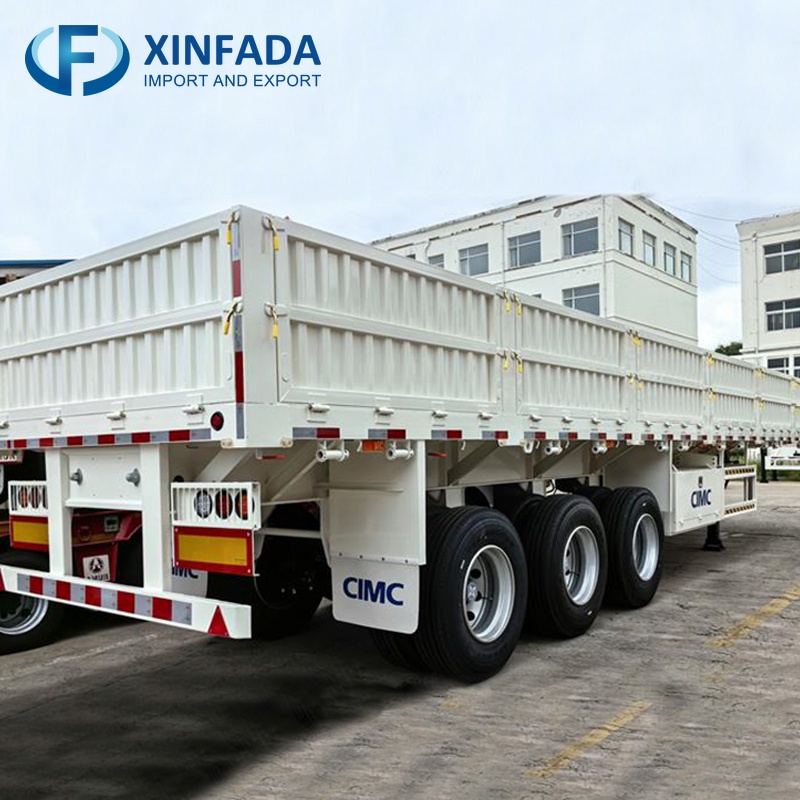 80 Ton High Drop Sided Trailer