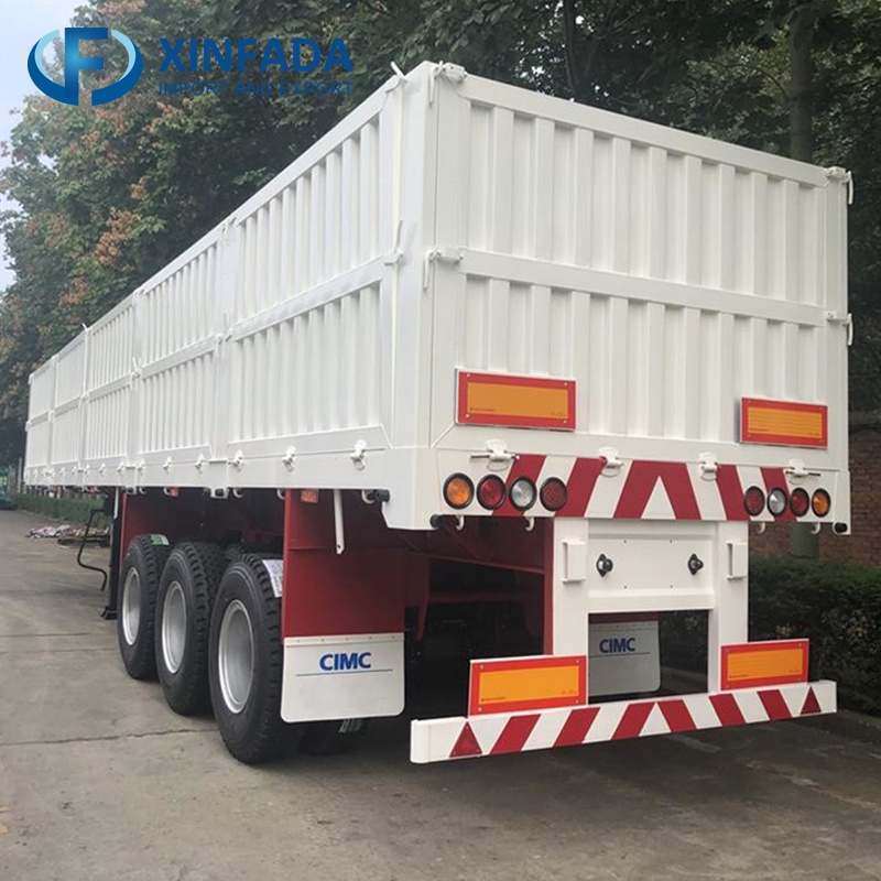 80T Dry Grain Goods Carrier Trailer