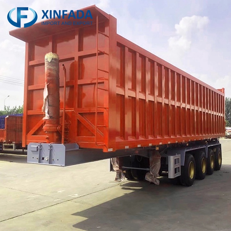 Four-Axle Dump Trailer