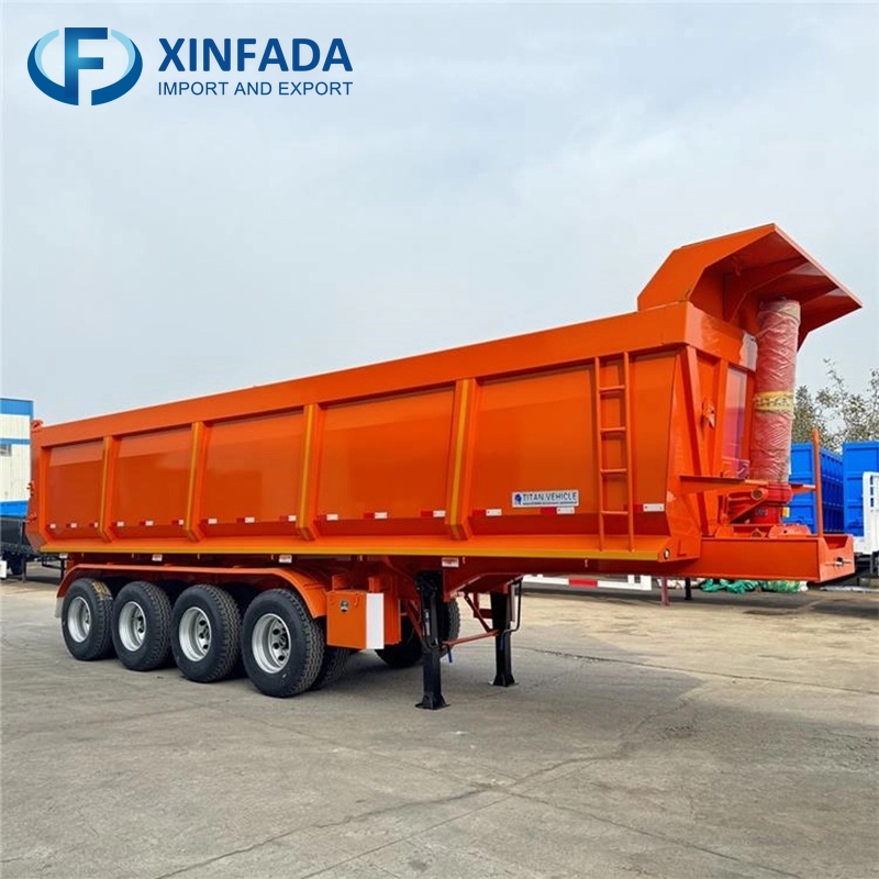 Four-Axle Dump Trailer