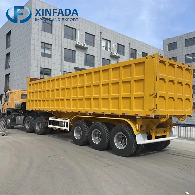 Three and a Half Axle Dump Trailer