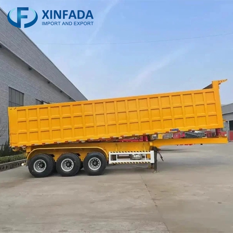 Three and a Half Axle Dump Trailer