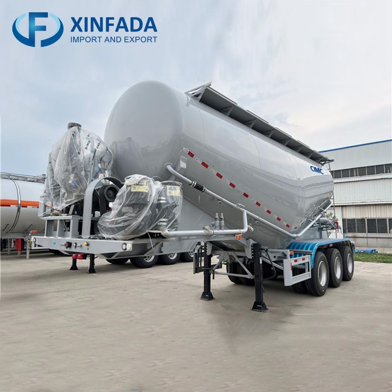 Low Fuel Consumption 30m³ Cement Tanker Trailer