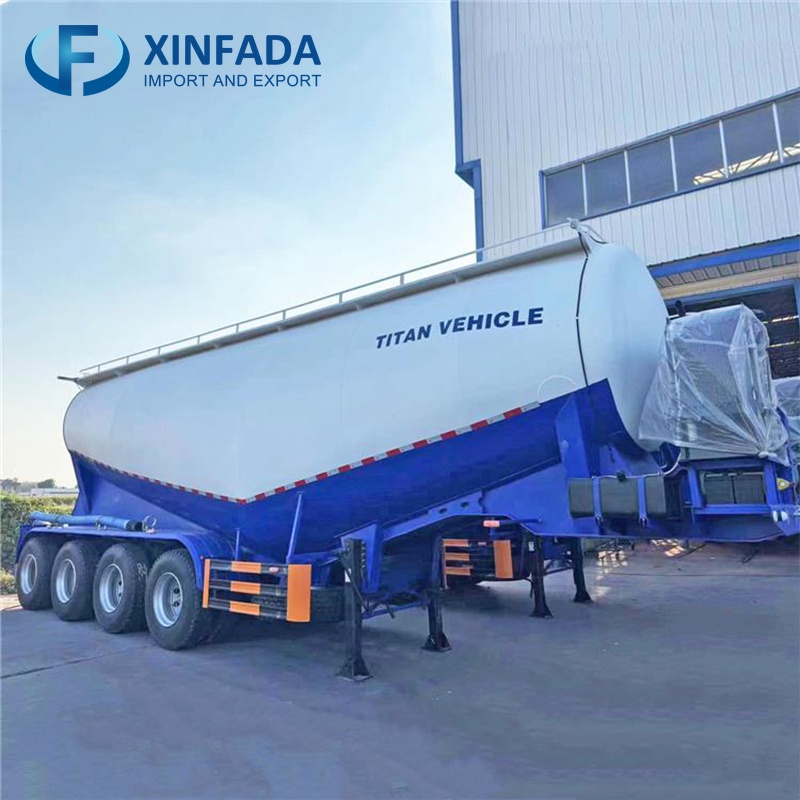 40m³ Bulk Cement Trailer Made of High-Strength Steel