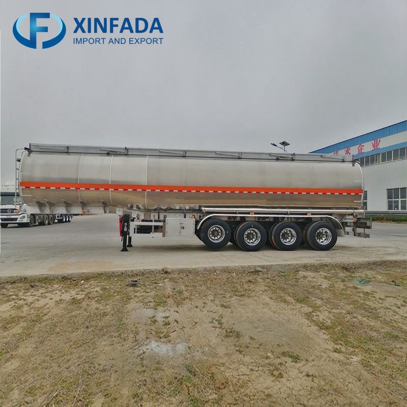 Three-Axle Aluminum Tanker Trailer