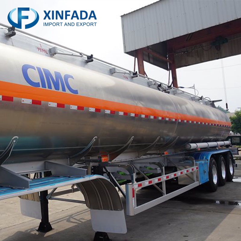 40CBM CIMC Aluminum Fuel Tanker Trailer