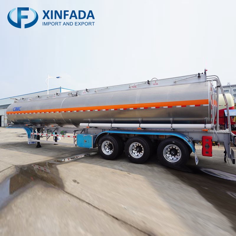40CBM CIMC Aluminum Fuel Tanker Trailer