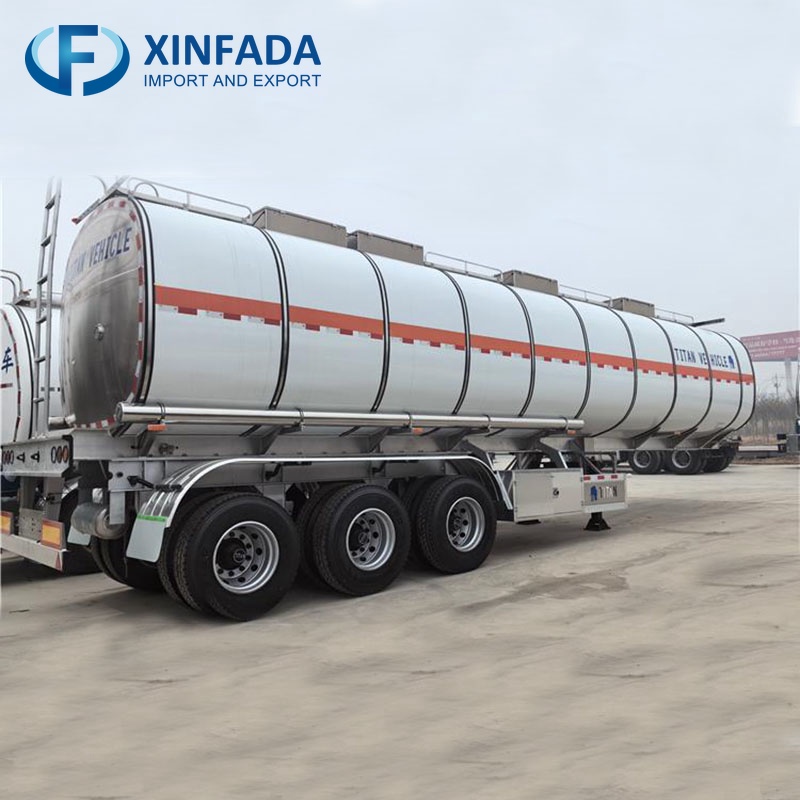 Corrosion Resistant Aluminum Tankers 45000 Liters