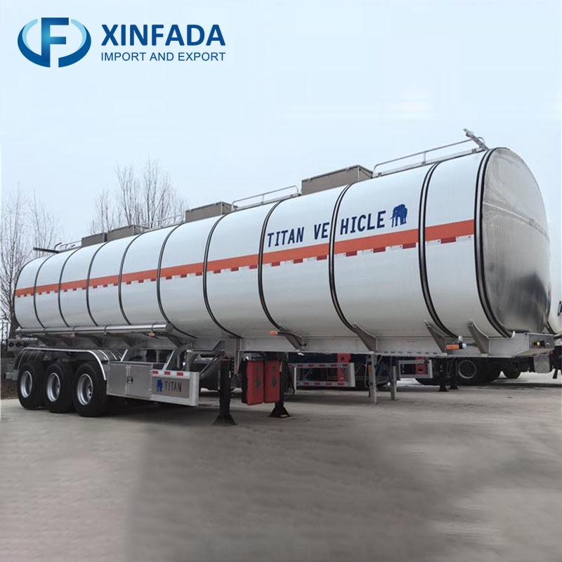 Corrosion Resistant Aluminum Tankers 45000 Liters