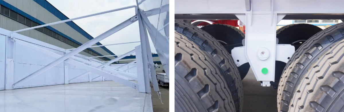 10 34吨侧翻式拖车