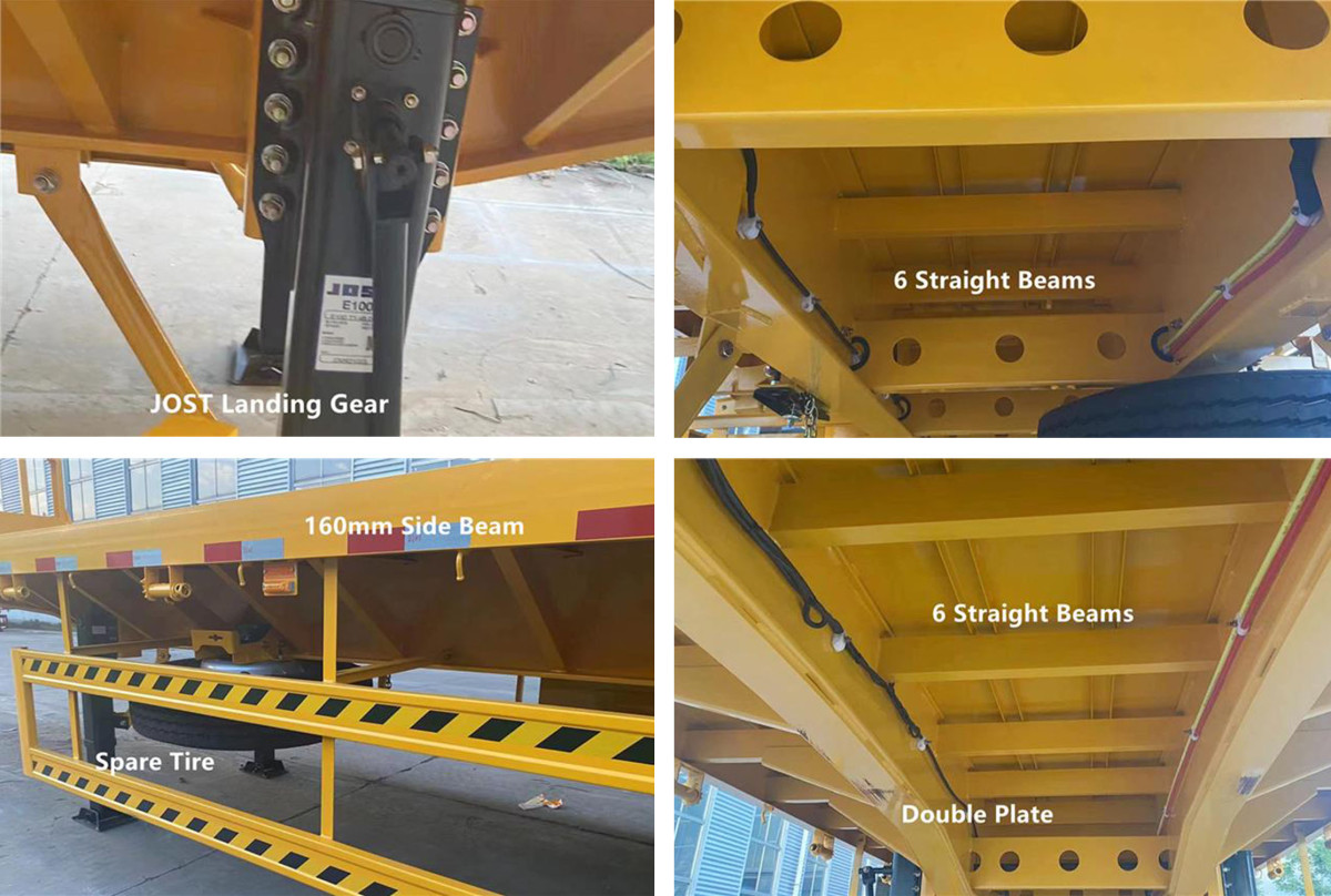 7 12.5米平板拖车