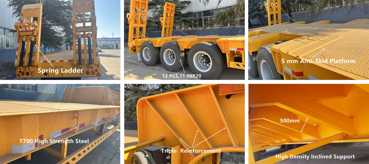 1 80吨低平板拖车