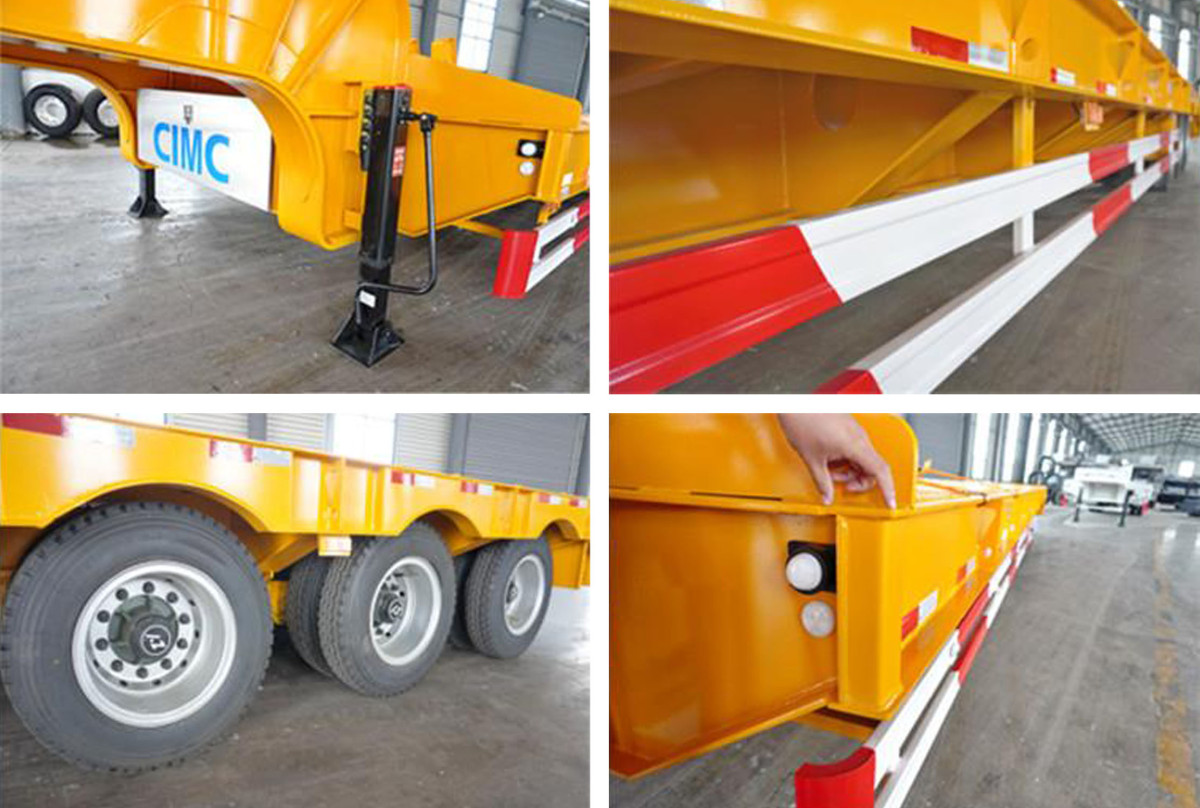 3三轴低平板拖车