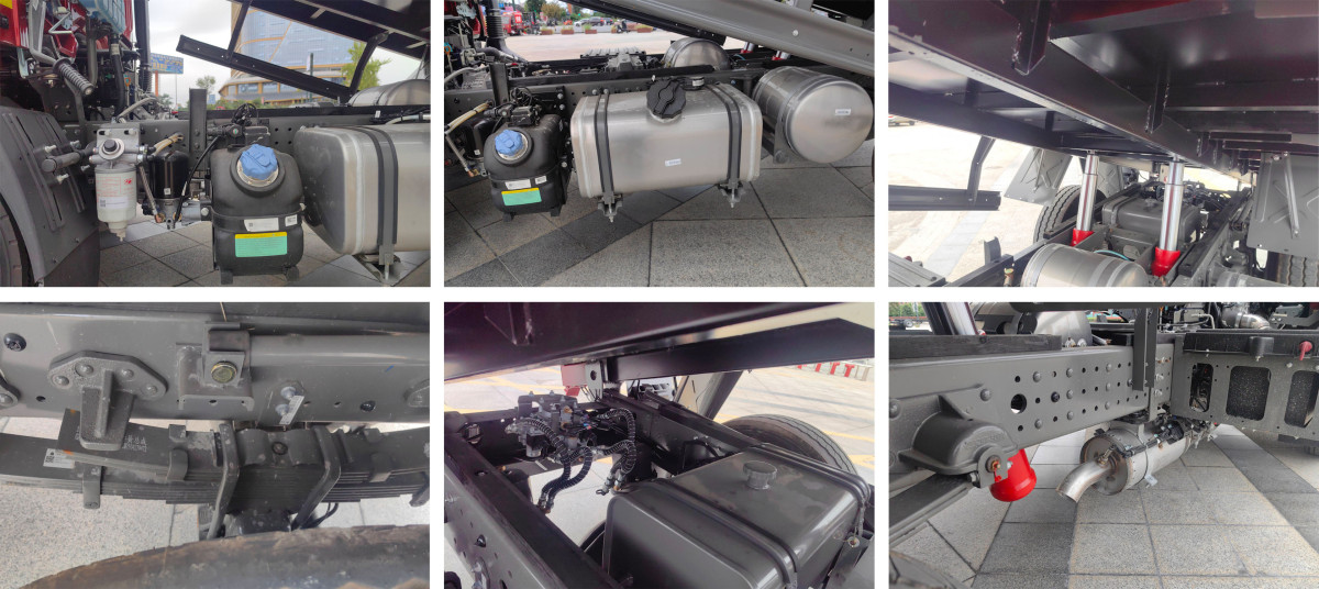 中国重汽成都商用车V1 2.5L柴油 170马力 万里扬8档 2.9米自卸车