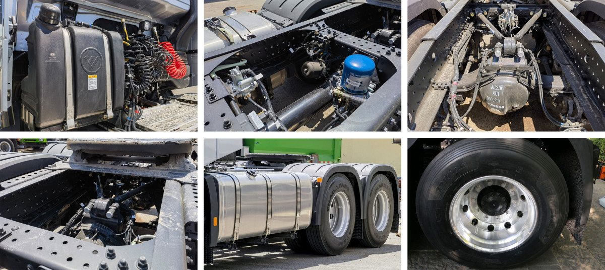 福田 欧曼EST 星辉版 580马力 6X4 AMT自动档牵引车