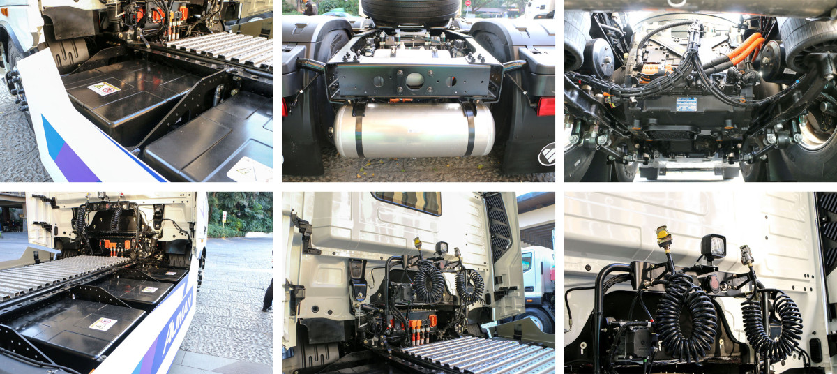 福田 欧曼银河 6X4 纯电动牵引车513kWh