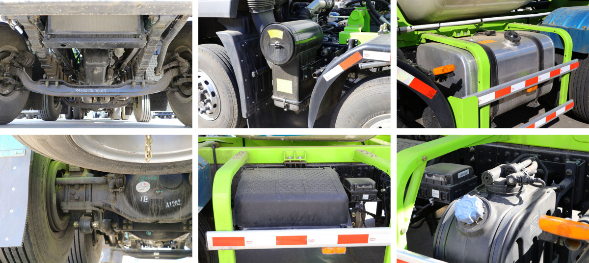 福田 欧曼行星 350马力 8X4 7.99方混凝土搅拌车(国六)(雷萨牌)(BJ5316GJB-MA)