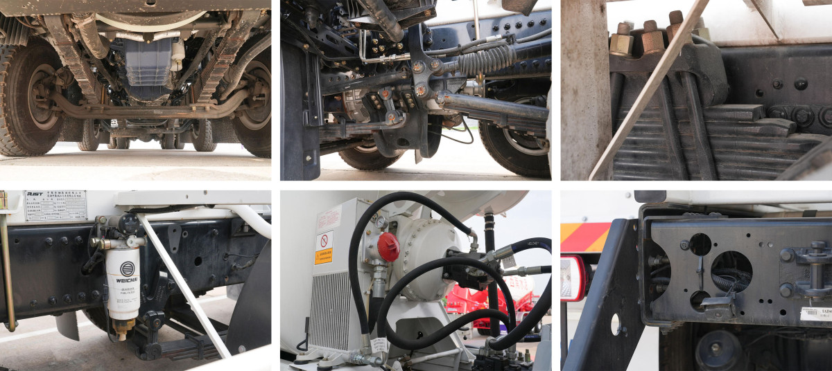 青岛解放 JH6 350马力 8X4 7.74方混凝土搅拌运输车(瑞江牌)(WL5316GJBCAG6BF)