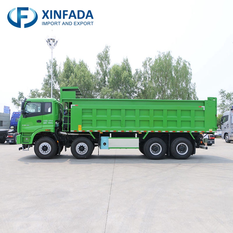 Foton Auman New ETX 9 Series Heavy Truck 400 horsepower 8x4 drive  7.4m Tipper/Dump truck