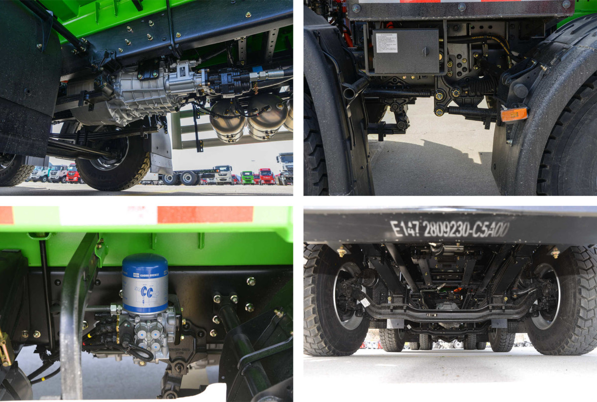 东风天锦KR 8X4 5.8米纯电动自卸车 宁德时代281kWh