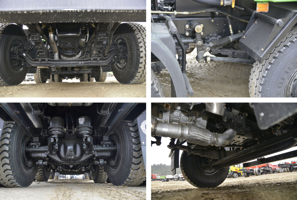 东风天龙KC重卡 350马力 8X4 6米自卸车