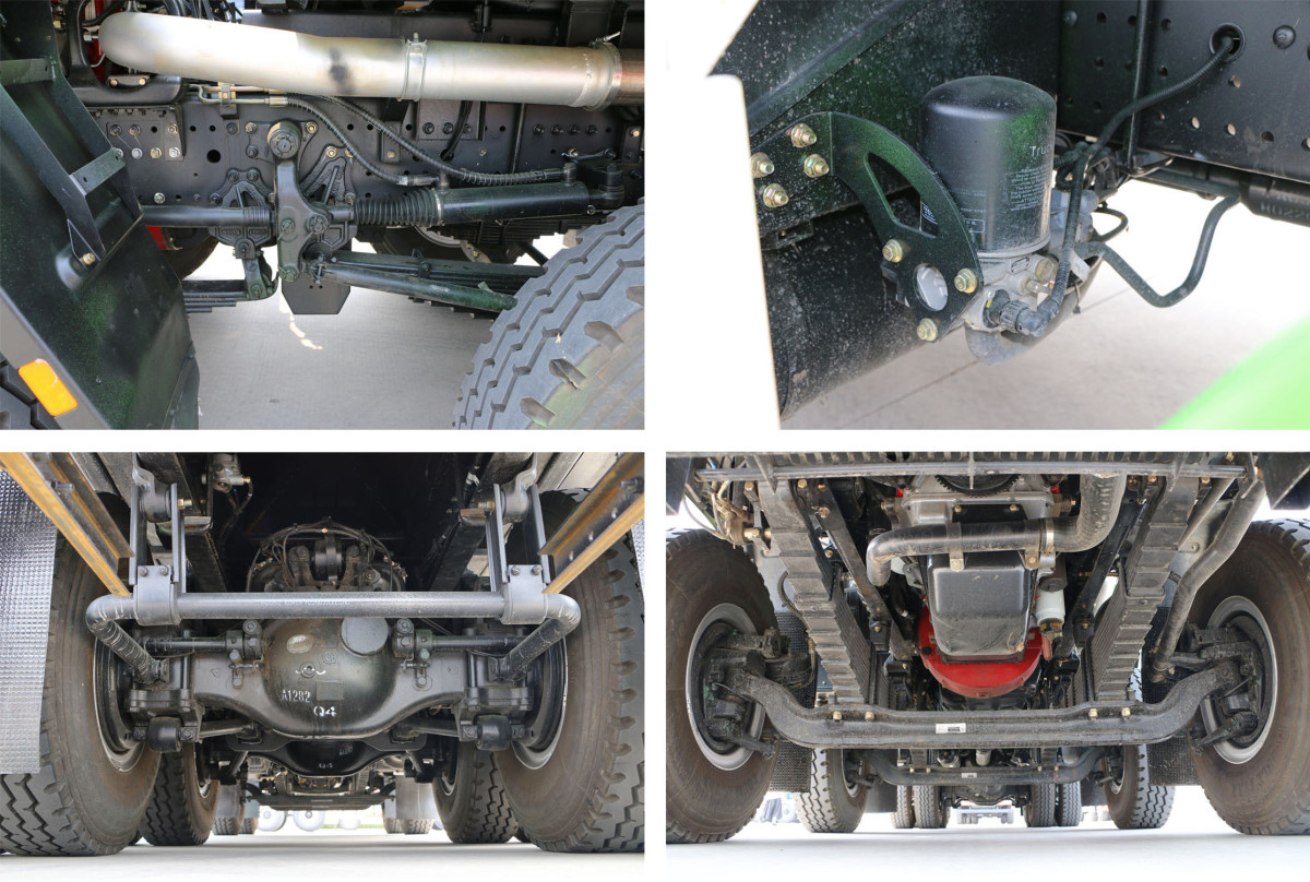 福田 欧曼新ETX 9系重卡 400马力 8X4 7.4米自卸车